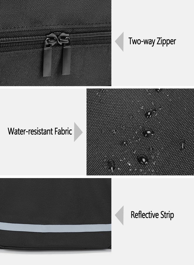 GRAOSO Baby Bouncer Transport Bag, Bouncer Carrier Compatible with Baby Bjorn Bouncer Balance Soft and Bouncer Bliss, Double Zipped Travel bag with shoulder Pad, Black - Image 4